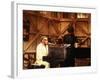 Ray Charles Performing-null-Framed Photo