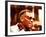 Ray Charles Performing-null-Framed Photo