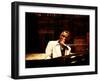 Ray Charles Performing-null-Framed Photo