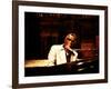 Ray Charles Performing-null-Framed Photo