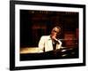 Ray Charles Performing-null-Framed Photo