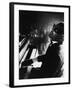 Ray Charles Playing Piano in Concert-Bill Ray-Framed Premium Photographic Print