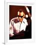 Ray Charles Playing Piano-null-Framed Photo