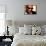 Ray Charles Portrait-null-Framed Stretched Canvas displayed on a wall