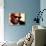 Ray Charles Portrait-null-Stretched Canvas displayed on a wall