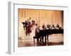 Ray Charles Recording Hollywood Palace Television Show, 1966-null-Framed Photo