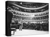 Ray Charles Singing, with Arms Outstretched, During Performance at Carnegie Hall-Bill Ray-Stretched Canvas