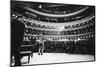Ray Charles Singing, with Arms Outstretched, During Performance at Carnegie Hall-Bill Ray-Mounted Photographic Print