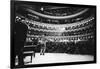 Ray Charles Singing, with Arms Outstretched, During Performance at Carnegie Hall-Bill Ray-Framed Premium Photographic Print