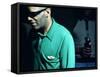 Ray Charles Taping a Coca-Cola Radio Commercial, 1967-null-Framed Stretched Canvas