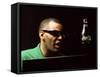 Ray Charles Taping a Coca-Cola Radio Commercial, 1967-null-Framed Stretched Canvas