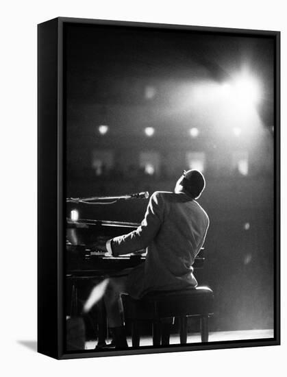 Ray Charles-Bill Ray-Framed Stretched Canvas