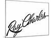 Ray Charles-null-Mounted Photo