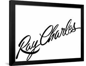 Ray Charles-null-Framed Photo