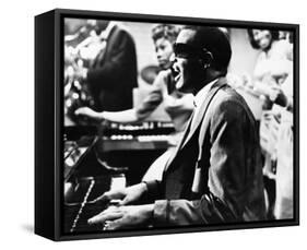 Ray Charles-null-Framed Stretched Canvas