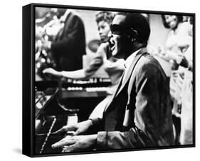 Ray Charles-null-Framed Stretched Canvas