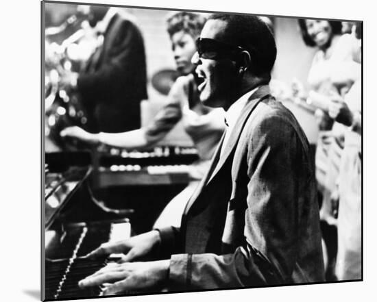 Ray Charles-null-Mounted Photo