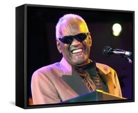 Ray Charles-null-Framed Stretched Canvas