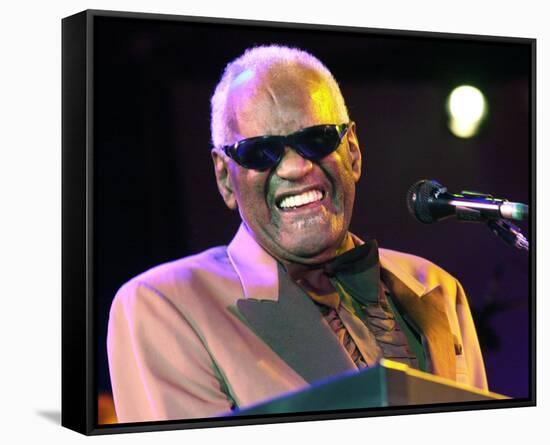 Ray Charles-null-Framed Stretched Canvas