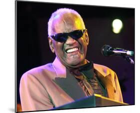 Ray Charles-null-Mounted Photo