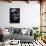 Ray Charles-Cristian Mielu-Framed Stretched Canvas displayed on a wall