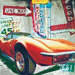 Ventura Freeway-Ray Foster-Stretched Canvas