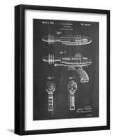 Ray Gun Patent Laser-null-Framed Art Print