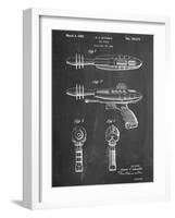 Ray Gun Patent Laser-null-Framed Art Print