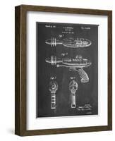 Ray Gun Patent Laser-null-Framed Art Print