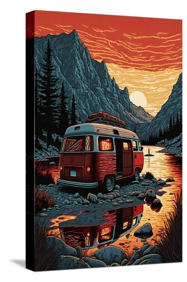 Stretched Canvas Print, , large