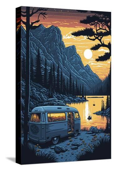 Stretched Canvas Print, , large