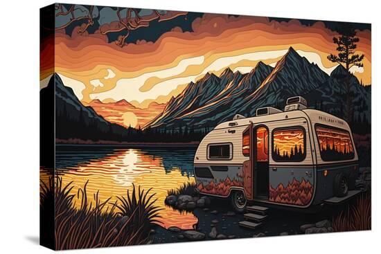 Stretched Canvas Print, , large
