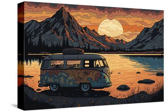 Stretched Canvas Print, , large