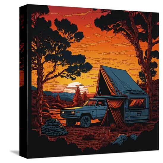 Stretched Canvas Print, , large