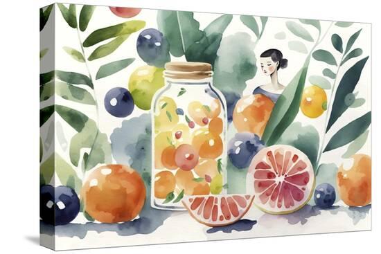 Stretched Canvas Print, , large
