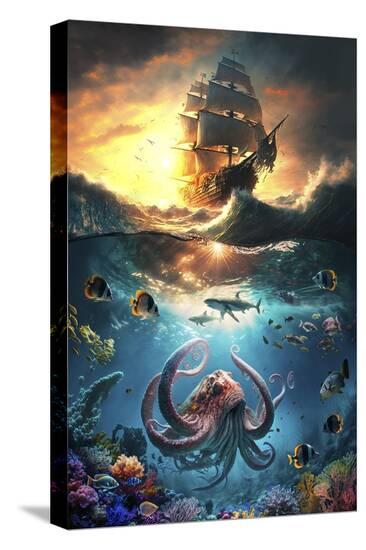 Stretched Canvas Print, , large