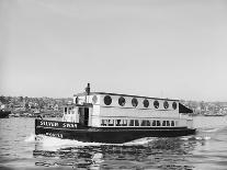 Boats Lined up for a Race on Lake Washington-Ray Krantz-Photographic Print