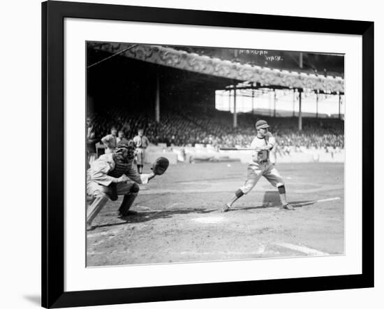 Ray Morgan, Washington Senators, Baseball Photo - Washington, DC-Lantern Press-Framed Art Print