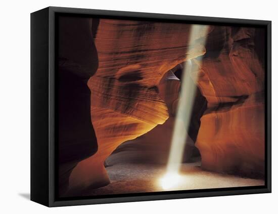Ray of Sunlight in Cave-Nosnibor137-Framed Stretched Canvas