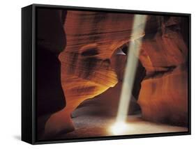 Ray of Sunlight in Cave-Nosnibor137-Framed Stretched Canvas