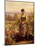 Ray of Sunshine-Daniel Ridgway Knight-Mounted Art Print