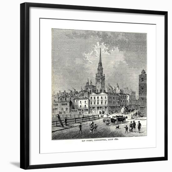 Ray Street, 1820-null-Framed Giclee Print