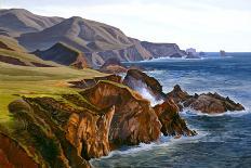 California Hills-Ray Strong-Laminated Art Print