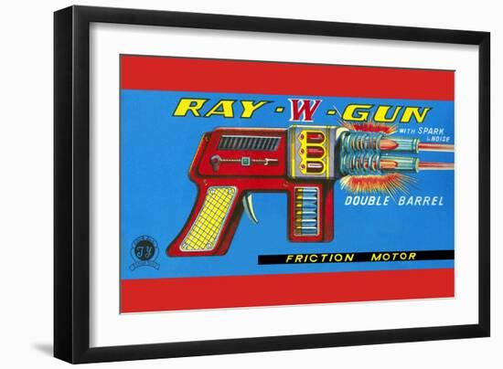 Ray W Gun-null-Framed Art Print