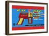 Ray W Gun-null-Framed Art Print