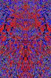 A Multicolored Kaleidoscopic Tapestry-Ray2012-Art Print