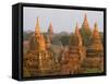 Raya-Nga-Zu Group, Bagan, Myanmar-Schlenker Jochen-Framed Stretched Canvas