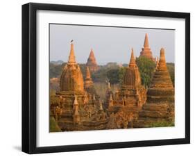 Raya-Nga-Zu Group, Bagan, Myanmar-Schlenker Jochen-Framed Photographic Print