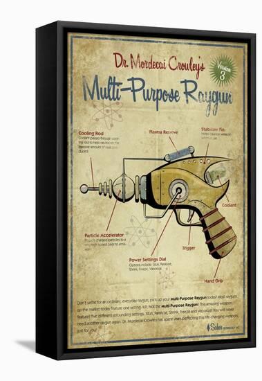 Raygun-Michael Murdock-Framed Stretched Canvas