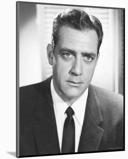 Raymond Burr-null-Mounted Photo